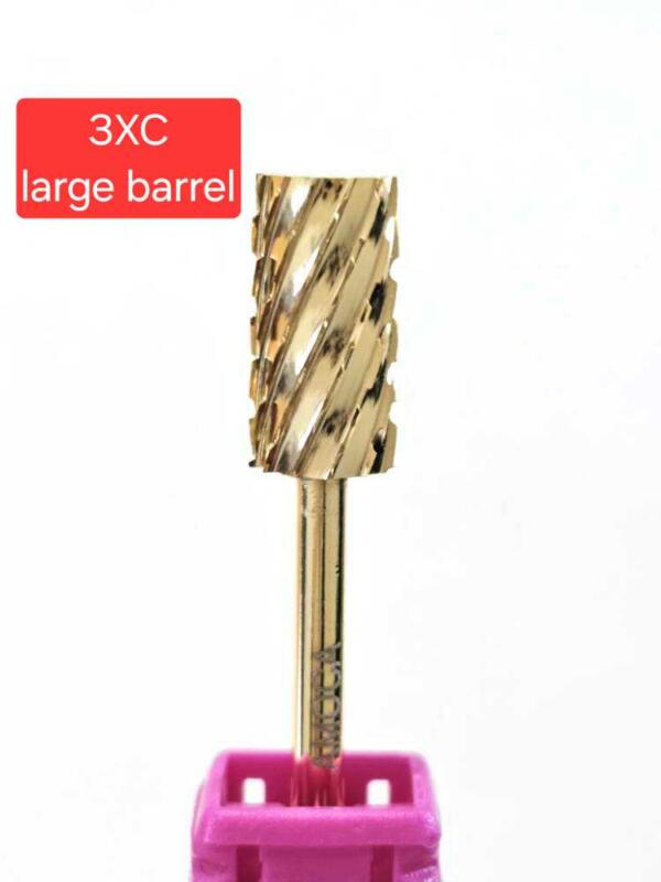 Nail Drill Bit 3XC Large Barrel Flat