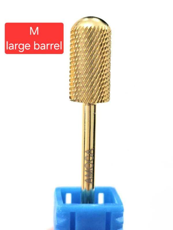 Nail Drill Bit M Large Barrel Round