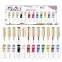 Liner gel collection 12 colors (12ml each color)