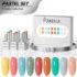 Pastel gel collection 9 colors